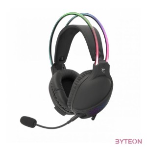 White Shark OX GH-2140 RGB Gaming Headset - Fekete