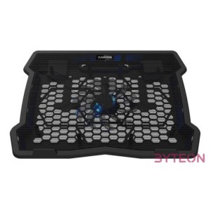Canyon NS-02 15.6 laptop hűtőpad - Fekete