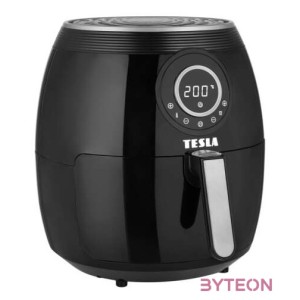 Tesla AirCook Q50 XL 3,8L Forrólevegős fritőz - Fekete