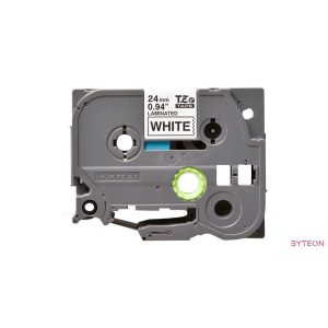 Brother TZE-S251 (24mm, 8m) laminált szalag - Fehér