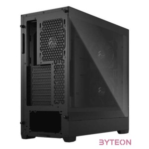 Fractal Design Pop Silent Clear Számítógépház - Fekete