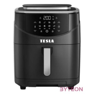 Tesla AirCook & Steam QS500 7L Forrólevegős fritőz - Fekete