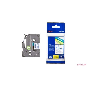 Brother TZE-233 (12mm, 8m) laminált szalag - Fehér