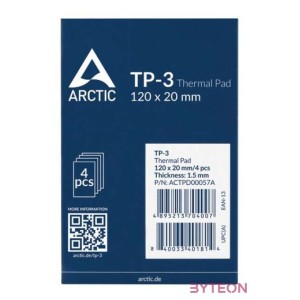 Arctic TP-3 Hővezető lap 120x20x1,5mm (4db,csomag)