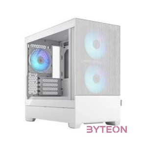 Fractal Design Pop Mini Air RGB White TG Clear Tint Számítógépház - Fehér