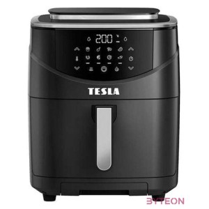 Tesla AirCook & Steam QS500 7L Forrólevegős fritőz - Fekete