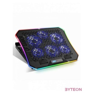 Spirit of Gamer Airblade 1200 17 laptop hűtőpad - Fekete