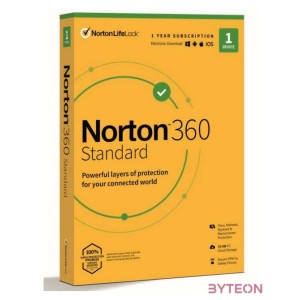 Norton 360 Standard HUN vírusirtó szoftver (1 PC , 1 év)