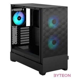 Fractal Design Pop Air RGB Black TG Clear Tint Számítógépház - Fekete