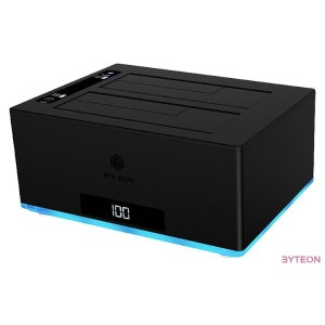 ICY BOX IB-127CL-U3 HDD ,SSD Dokkoló és klónozó állomás (USB 3.0 - SATA)