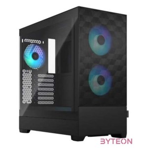 Fractal Design Pop Air RGB Black TG Clear Tint Számítógépház - Fekete