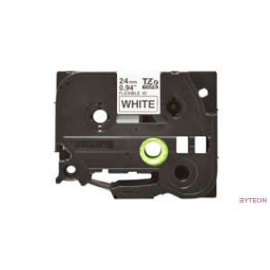 Brother TZE-FX251 (24mm, 8m) flexibilis szalag - Fehér