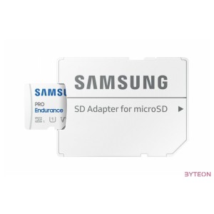 Samsung 32GB PRO Endurance microSDHC UHS-I CL10 Memóriakártya  Adapter