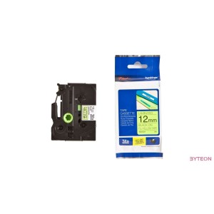 Brother TZE-C31 (12mm, 8m) laminált szalag - Sárga