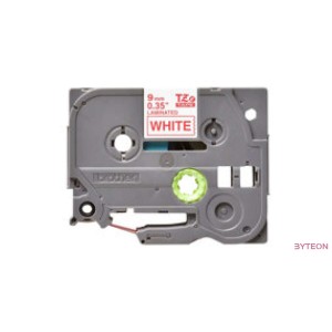 Brother TZE-222 (9mm, 8m) laminált szalag - Fehér