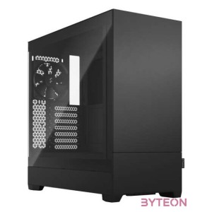 Fractal Design Pop Silent Clear Számítógépház - Fekete