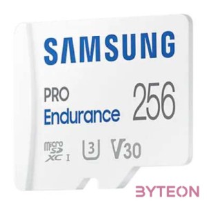 Samsung Pro Endurance 256GB microSDXC UHS-I Memóriakártya  Adapter