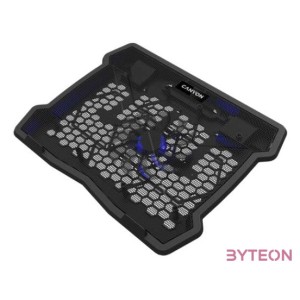 Canyon NS-02 15.6 laptop hűtőpad - Fekete
