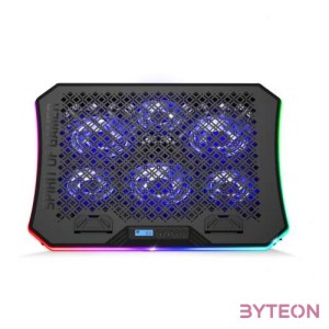 Spirit of Gamer Airblade 1200 17 laptop hűtőpad - Fekete