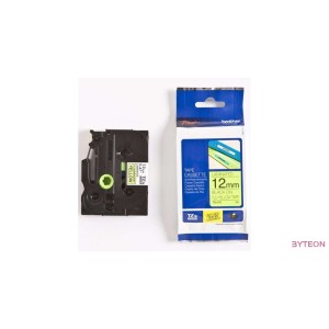 Brother TZE-C31 (12mm, 8m) laminált szalag - Sárga