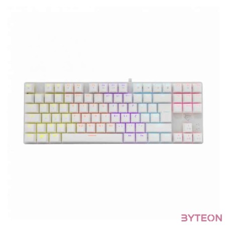 White Shark Commandos Mechanikus (Red Switch) RGB USB Gaming Billentyűzet - Magyar