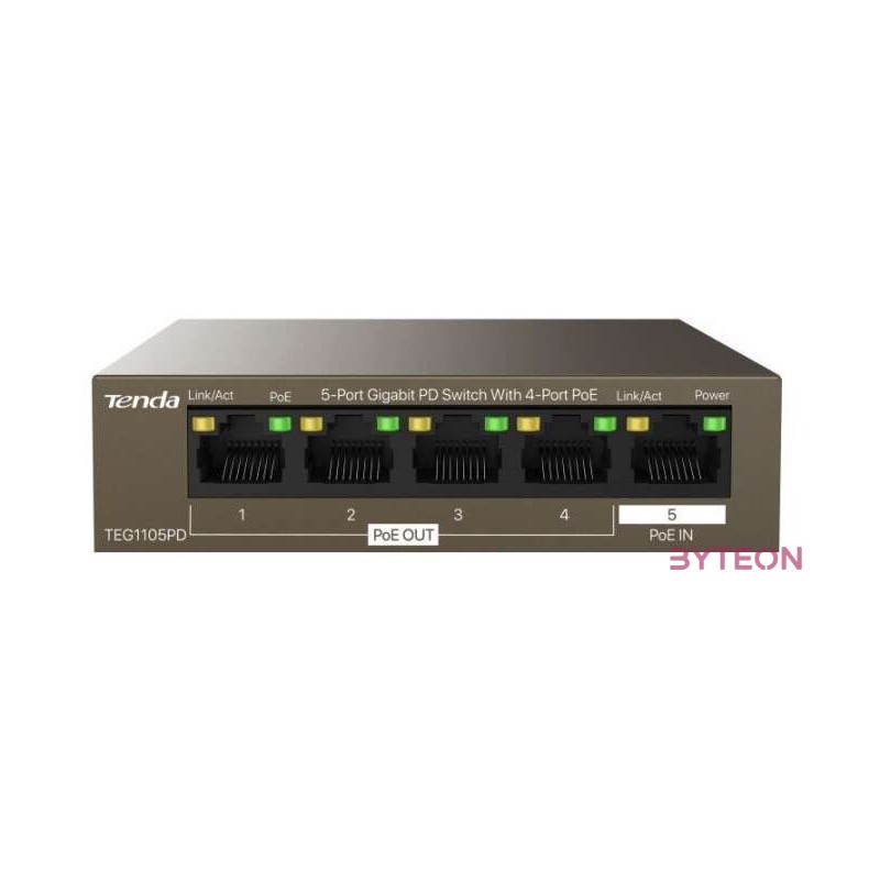 Tenda TEG1105PD Gigabit PoE Switch