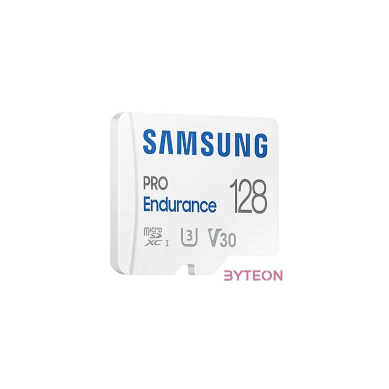 Samsung 128GB Pro Endurance microSD kártya UHS-I Memóriakártya  Adapter