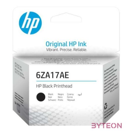 HP 6ZA17AE Eredeti Nyomtatófej Fekete