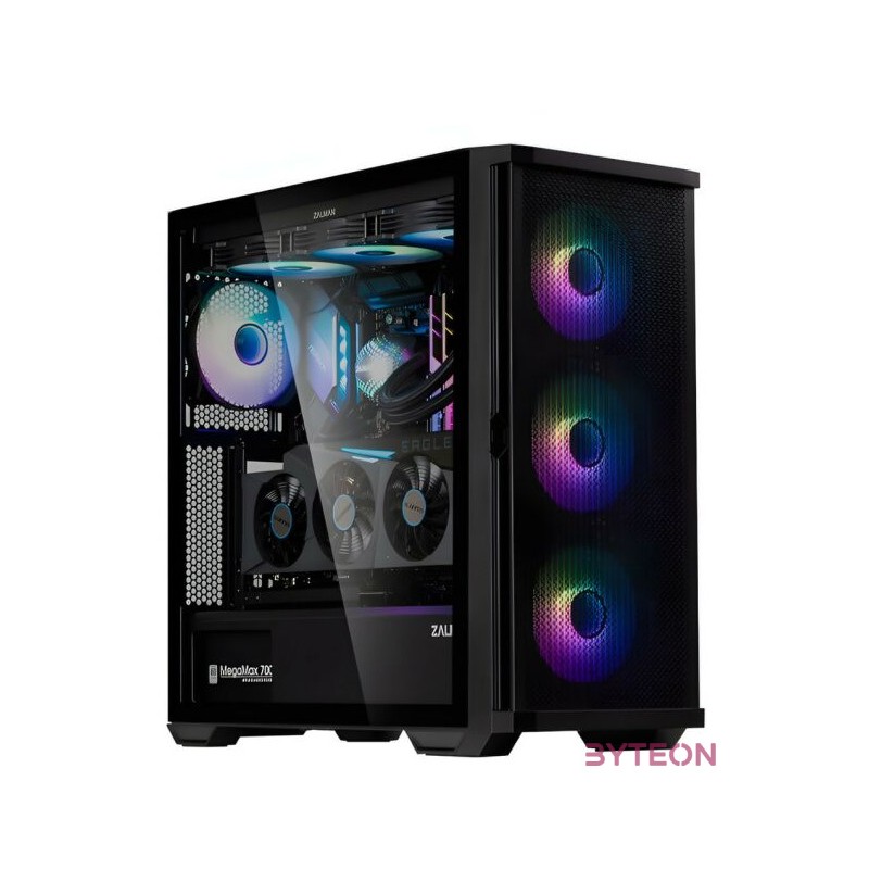 Zalman Z10 Duo Számítógépház - Fekete