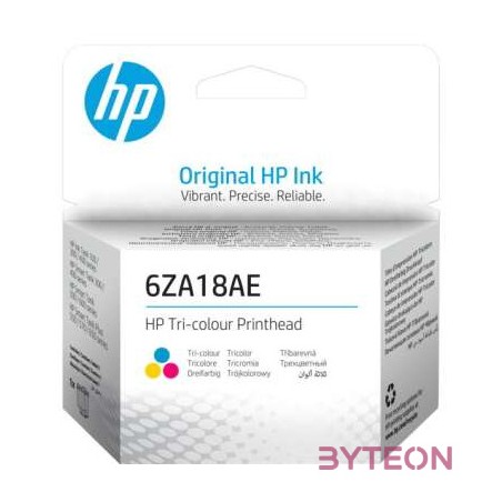 HP 6ZA18AE Eredeti Nyomtatófej Tri-color