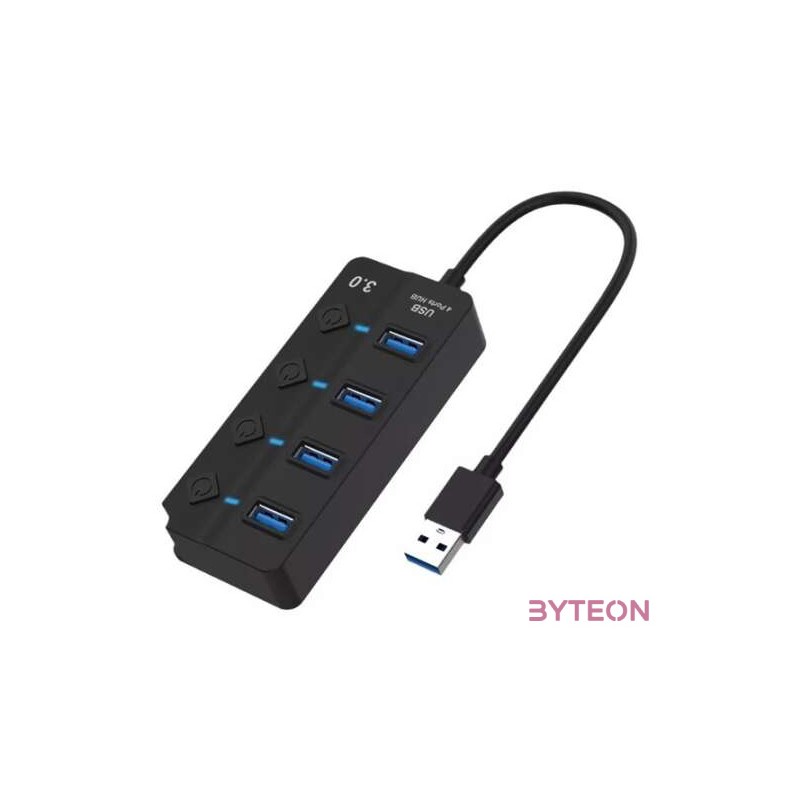 BlackBird BH1373 USB 3.0 HUB (4 port)