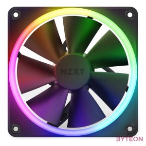 NZXT F120 RGB 120mm PWM Rendszerhűtő - Fekete