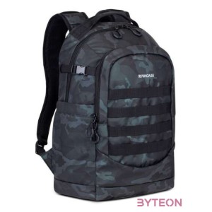 RivaCase Navy Camo 15,6 Notebook hátizsák - Mintás