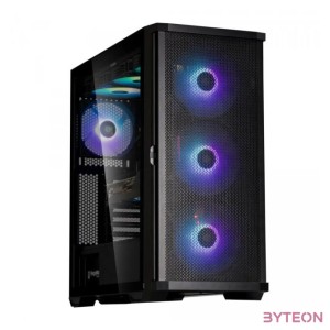 Zalman Z10 Plus Számítógépház - Fekete