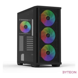 Zalman Z10 Plus Számítógépház - Fekete