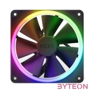 NZXT F120 RGB 120mm PWM Rendszerhűtő - Fekete