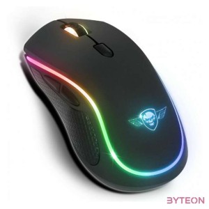 Spirit of Gamer RGB Wireless Gaming Egér - Fekete