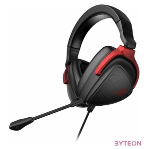 ASUS ROG Delta S Core Vezetékes Gaming Headset - Fekete,Piros
