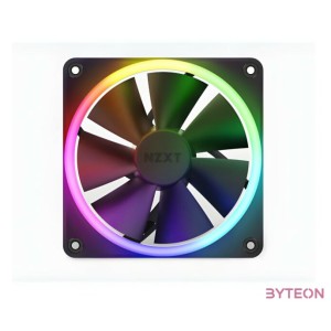 NZXT F120 RGB 120mm PWM Rendszerhűtő - Fekete