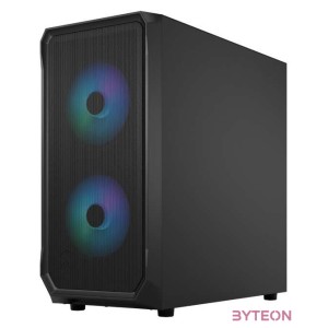 Fractal Design Focus 2 RGB TG Számítógépház - Fekete