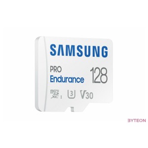 Samsung 128GB Pro Endurance microSD kártya UHS-I Memóriakártya  Adapter