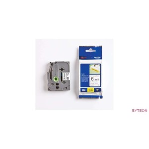 Brother TZE-S221 (9mm, 8m) laminált szalag - Fehér