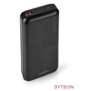Nedis UPBKPD20000BK Power Bank 20000mAh - Fekete