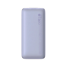 Baseus Bipow Pro Powerbank, 10000mAh, 2xUSB, USB-C, 22.5W (lila)