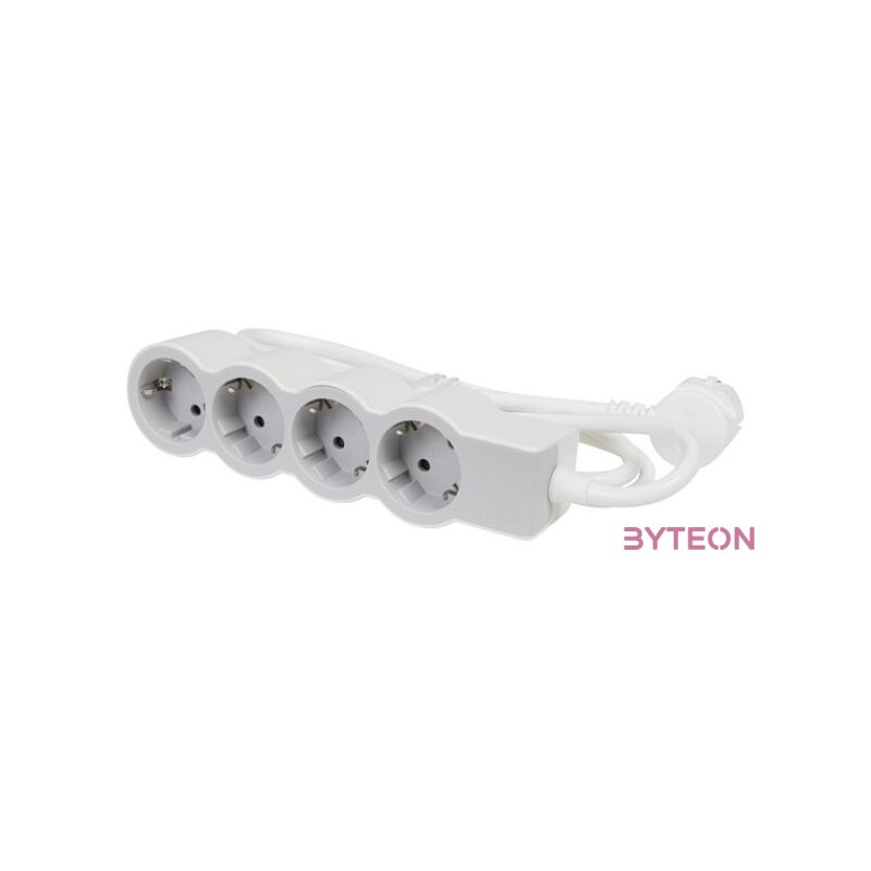 Legrand Standard 694561 Elosztó 4 aljzatos 3m - Fehér