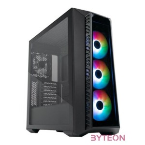 Cooler Master MasterBox MB520v2 Mesh ARGB Számítógépház - Fekete