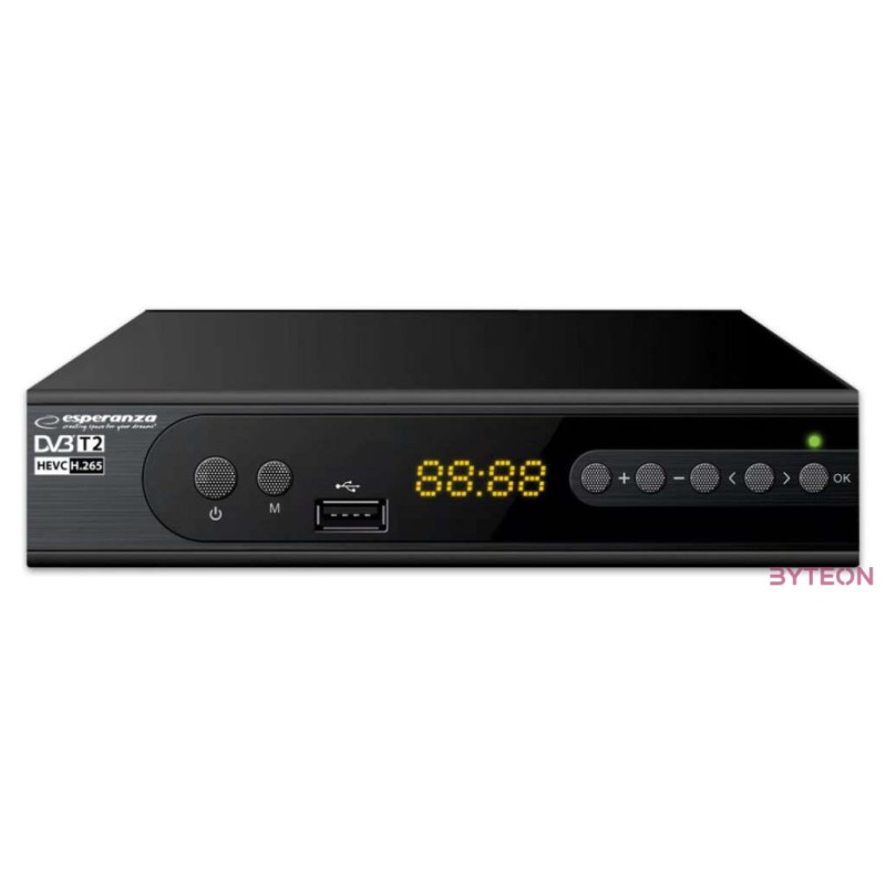 Esperanza EV106R DVB-T2 Set-Top box vevőegység