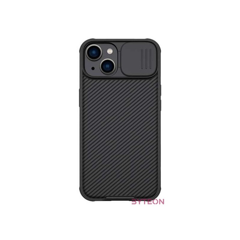 Nillkin CamShield Pro Apple iPhone 14 Szilikon Tok - Fekete