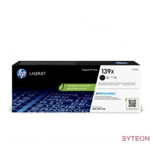 HP 139X Eredeti Toner Fekete