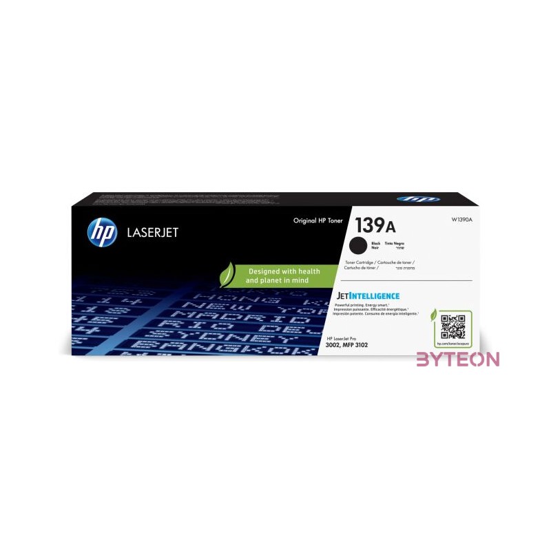 HP 139A Eredeti Toner Fekete